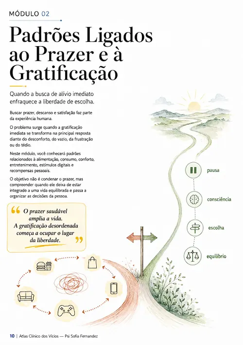 Capa do Módulo 02 — Prazer e gratificação