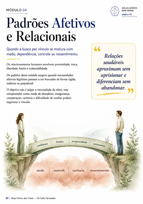 Capa do Módulo 04 — Padrões afetivos e relacionais